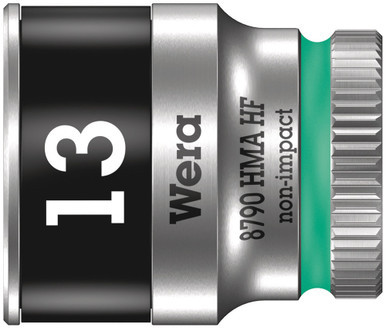 Wera 05003728001 - 8790 Hma Hf Zyklop Socket With 1/4" Drive With Holding Function , 13,0 Mm
